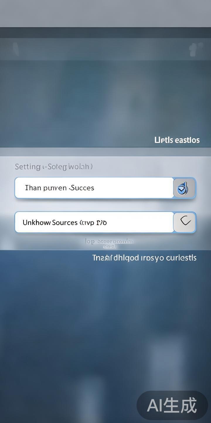 开启允许安装未知来源应用的权限（针对Android